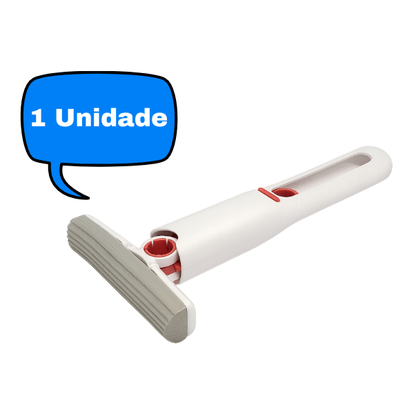 Mini Rodo Portátil Mop Absorvente Auto- Limpeza
