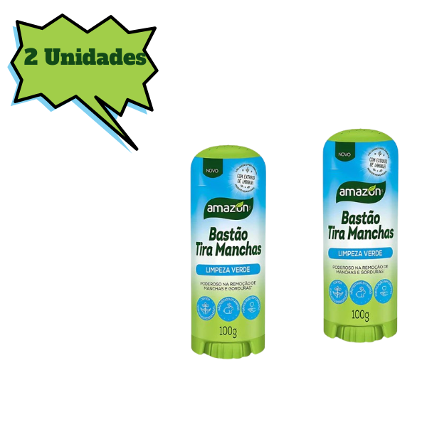 Novo Bastão tira Manchas de Roupas - Limpeza