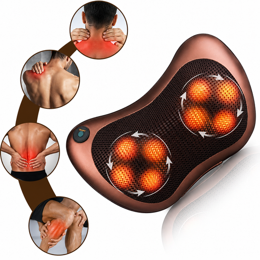 Almofada massageadora com aquecimento