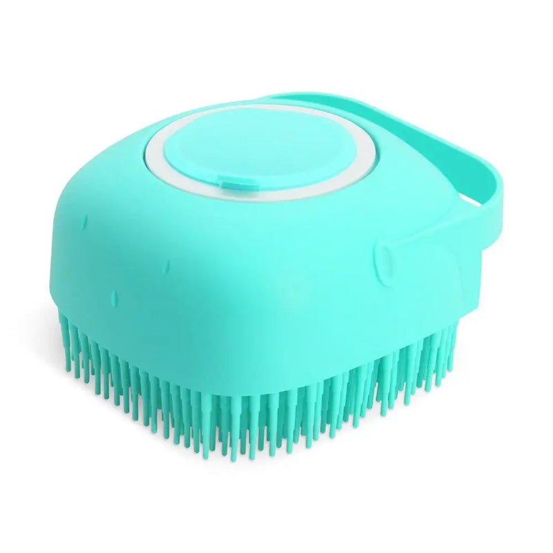 Escova Massageadora de Silicone para Pets