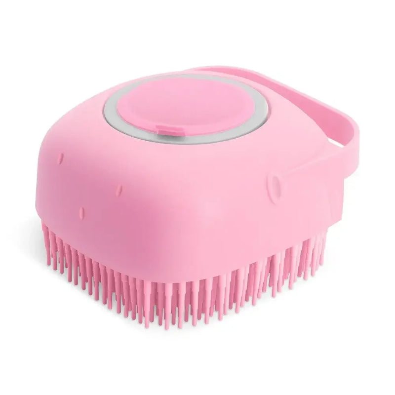Escova Massageadora de Silicone para Pets