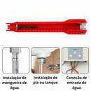 Chave Inglesa Multifuncional 8 em 1 - Promoção 2 Unidades