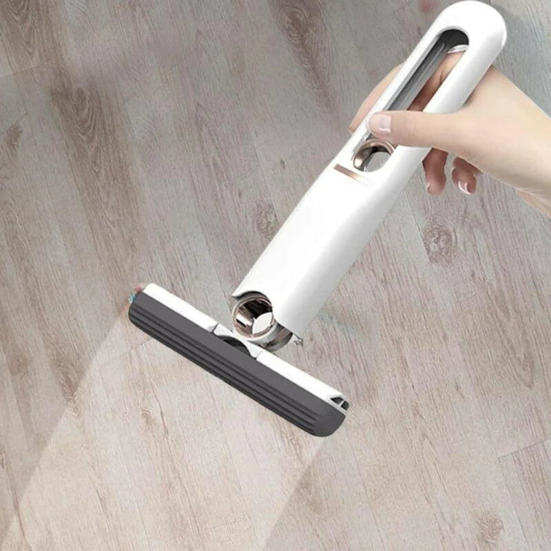 Mini Rodo Portátil Mop Absorvente Auto- Limpeza