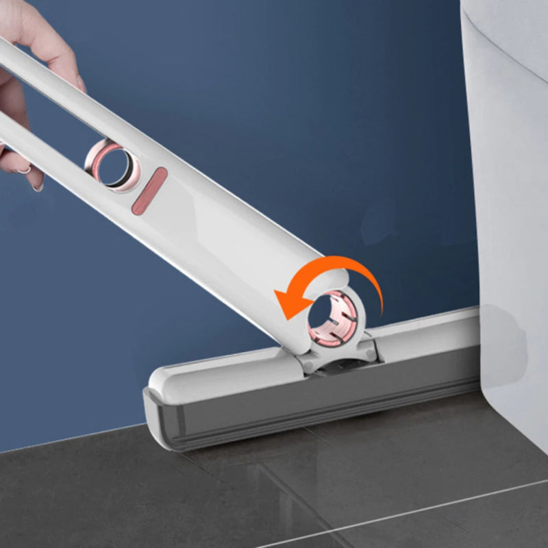 Mini Rodo Portátil Mop Absorvente Auto- Limpeza