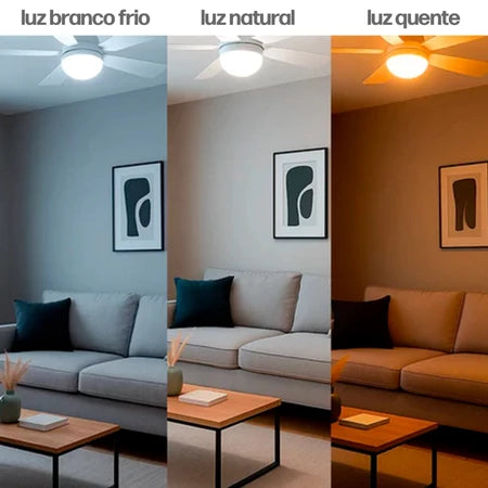 Ventilador Luminária SmartLight com Controle remoto