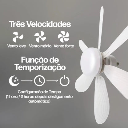 Ventilador Luminária SmartLight com Controle remoto