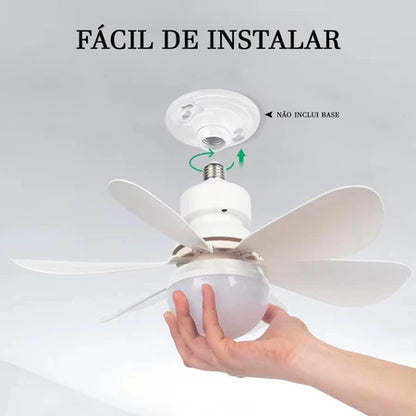 Ventilador Luminária SmartLight com Controle remoto